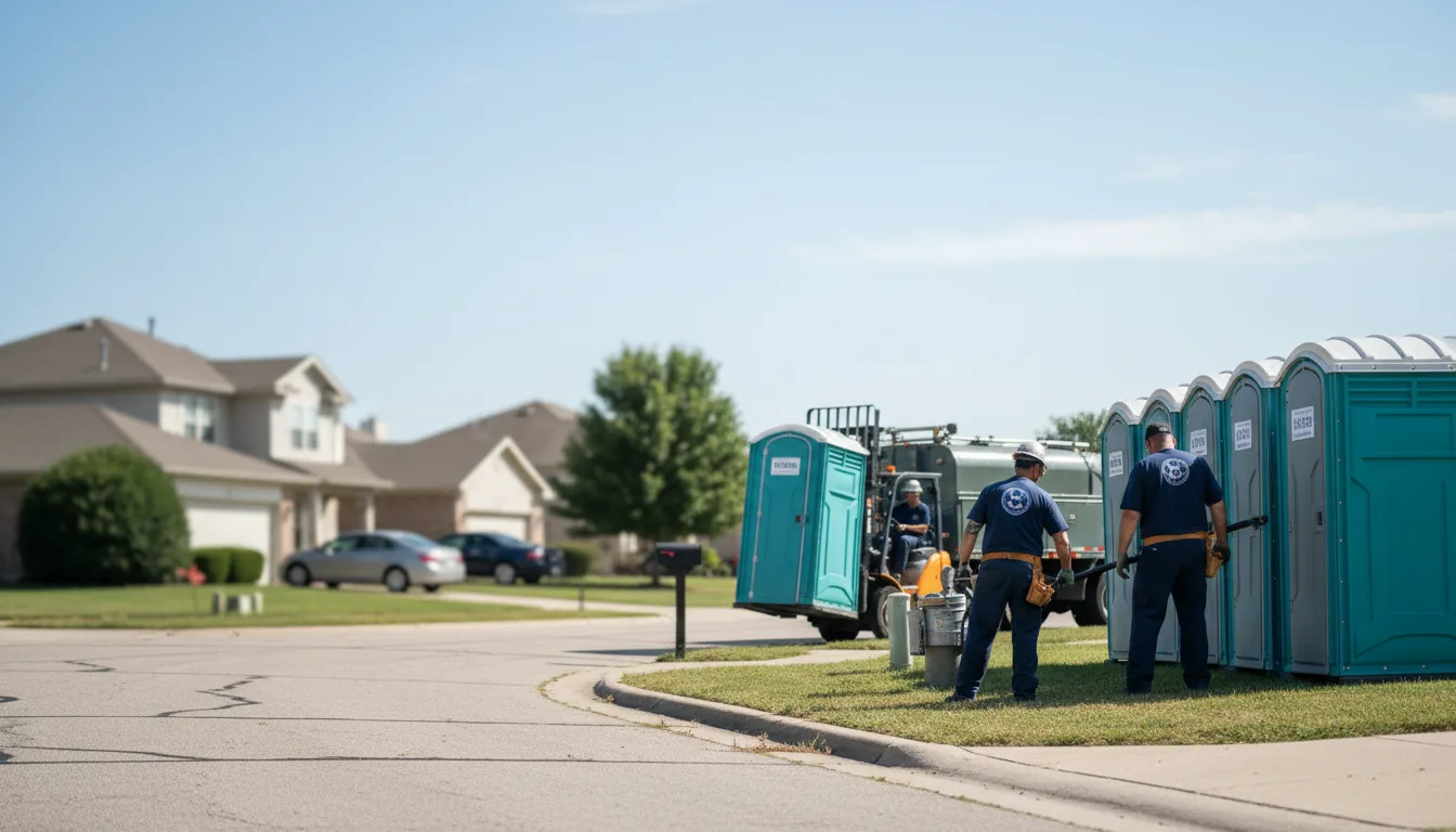 Porta Potty Rental in Dayton, OH near me